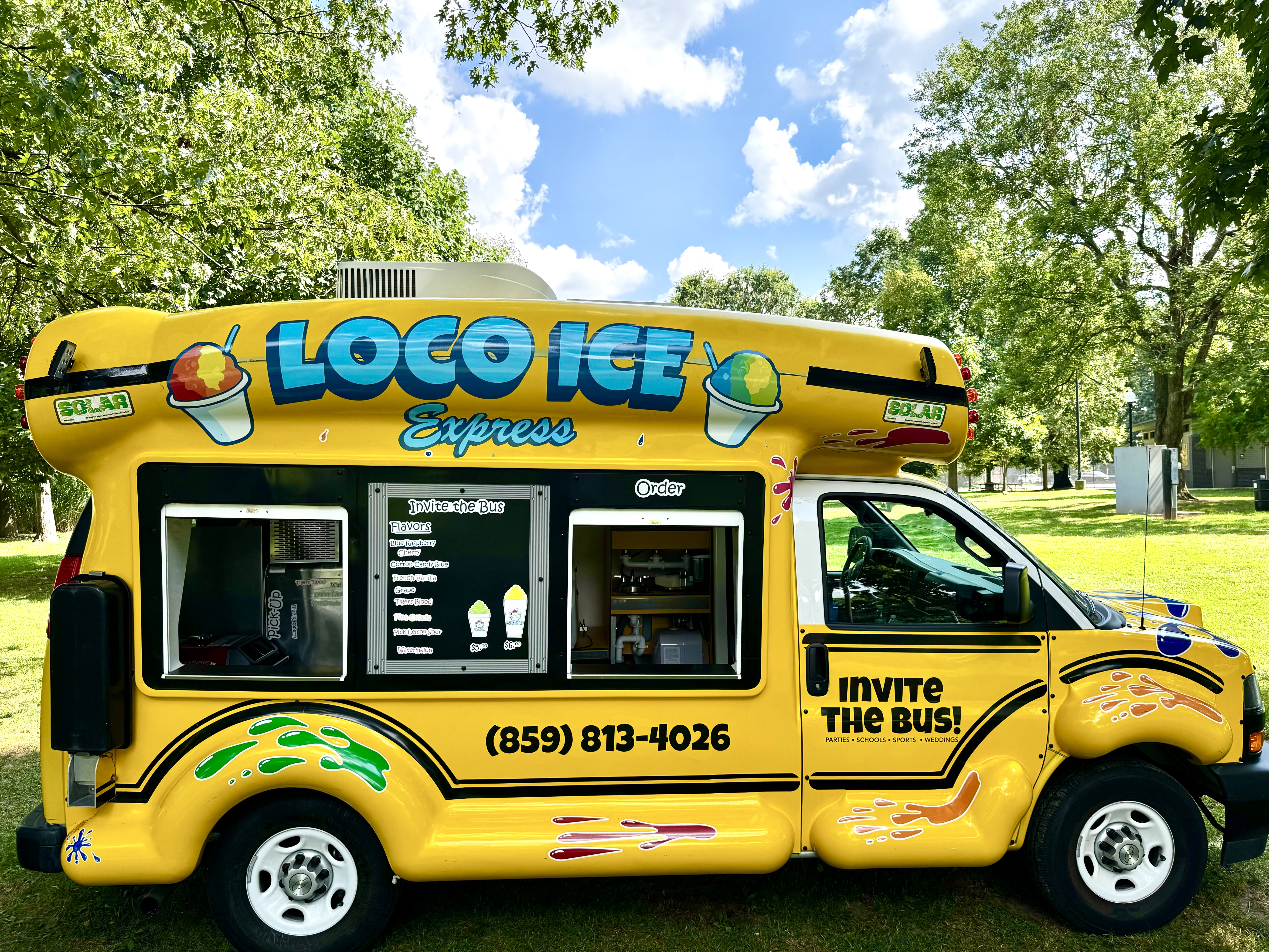 Colorful Loco Ice treat