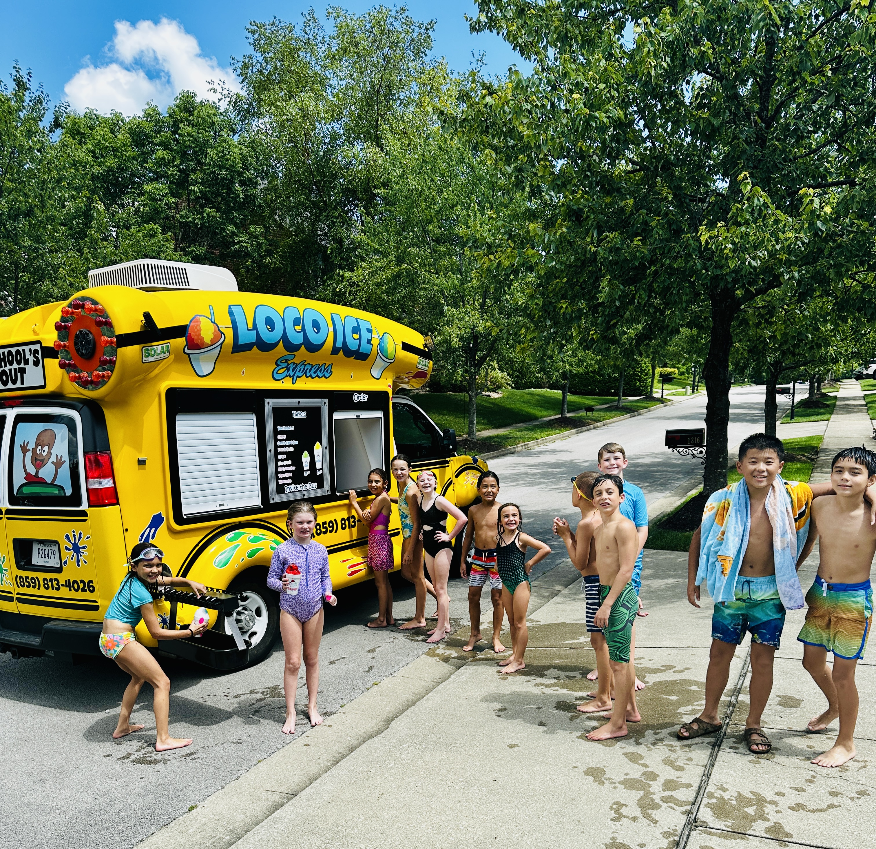 Colorful Loco Ice treat